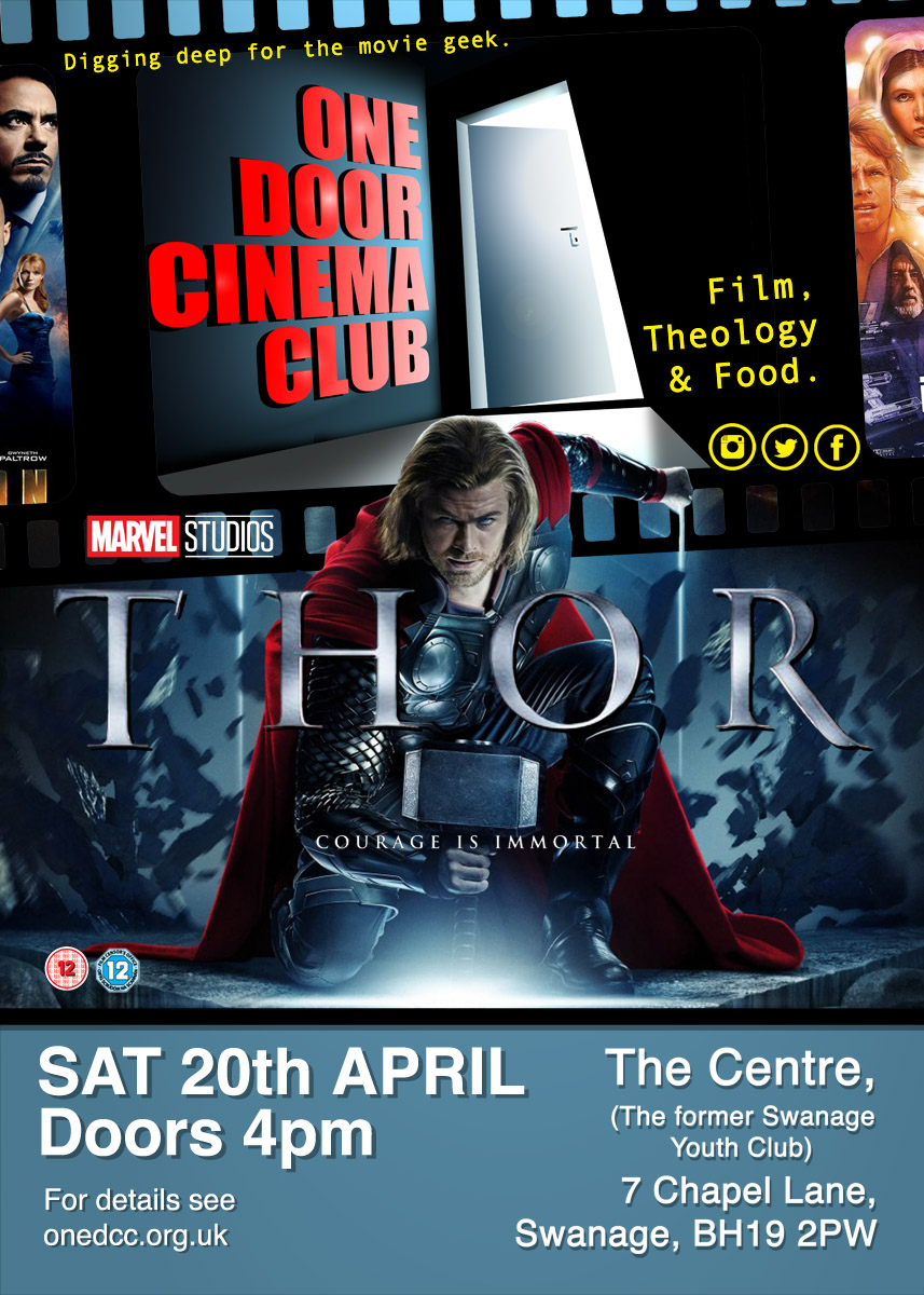 Thor at The Centre, Swanage Poster of One Door Cinema Club Event presenting Thor at The Centre, Swanage on 20/04/2019